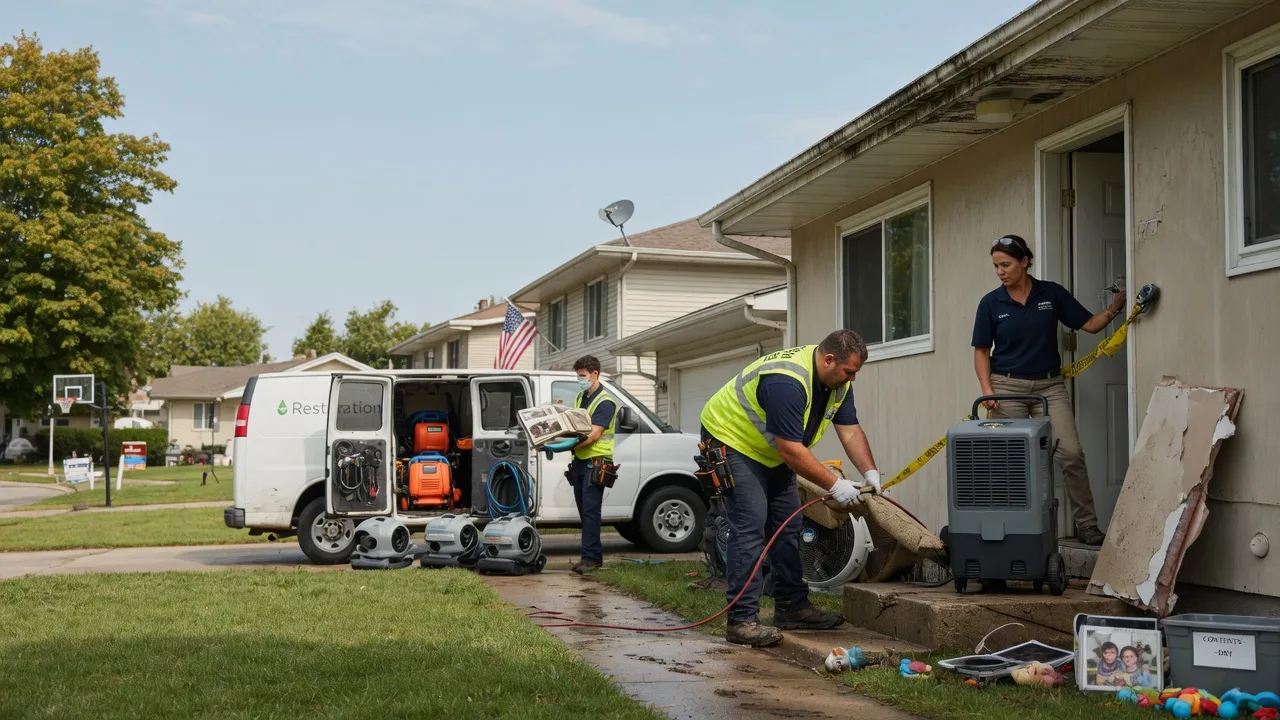 Water Damage Restoration in Wasco, IL near me